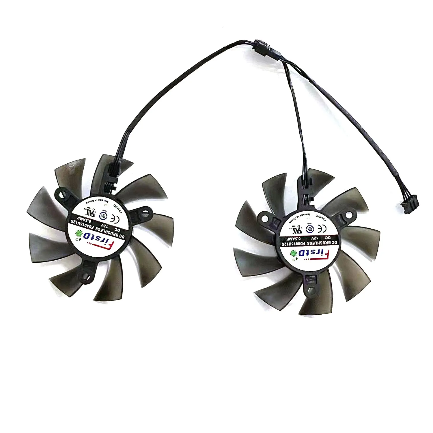 Nuevo ventilador GPU 75MM 4PIN TH8015S2H-PAB03 FD8015U12S RTX3050 para tarjeta gráfica dual OC Palit GeForce RTX3050 - imagen 4