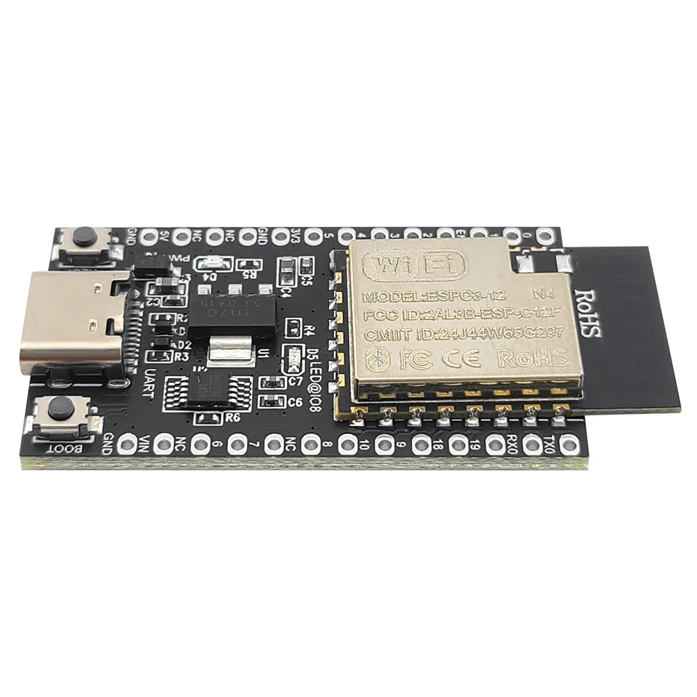 Nueva placa de desarrollo ESP32 C3 módulo Wifi BT RISC-V ESP32-C3 de un solo núcleo de 32 bits N4 4MB Flash 26PIN TYPE-C - imagen 4