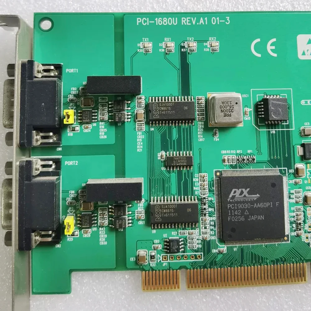 Tarjeta capturadora de datos PCI-1680U REV.A1 para tarjeta de comunicación Universal CAN de doble puerto Advantech con función de protección de aislamiento - imagen 4