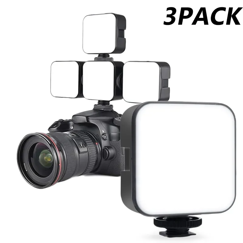Mini luz LED de relleno de 6500K para teléfono móvil, lámpara para Selfie, transmisión en vivo, portátil, vídeo, fotografía, estudio, lámpara de maquillaje, luz de relleno