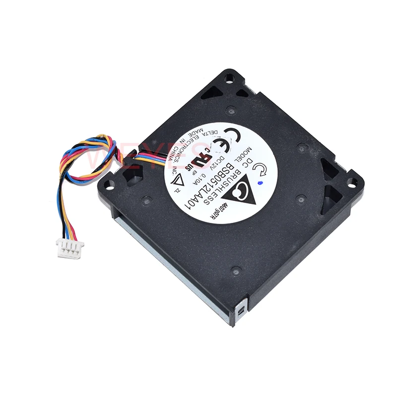 BSB0512LAA01 DC12V 0.10A 5cm 4 líneas PWM muy delgado soplador lateral Turbo ventilador de refrigeración de la CPU - imagen 2