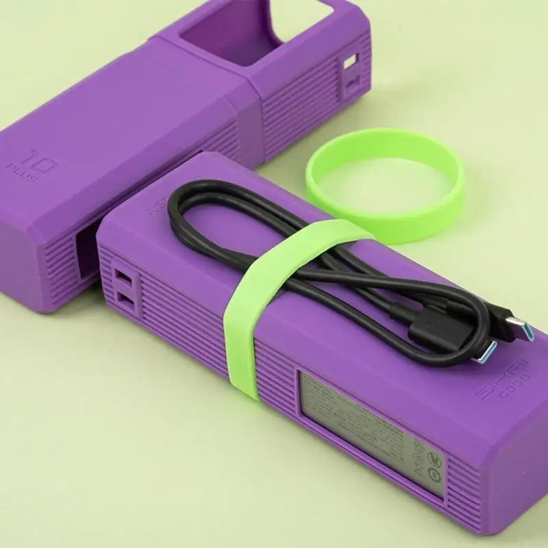 462E Cubierta caja protectora silicona para 10 más cargador potencia y durabilidad del cargador potencia - imagen 5