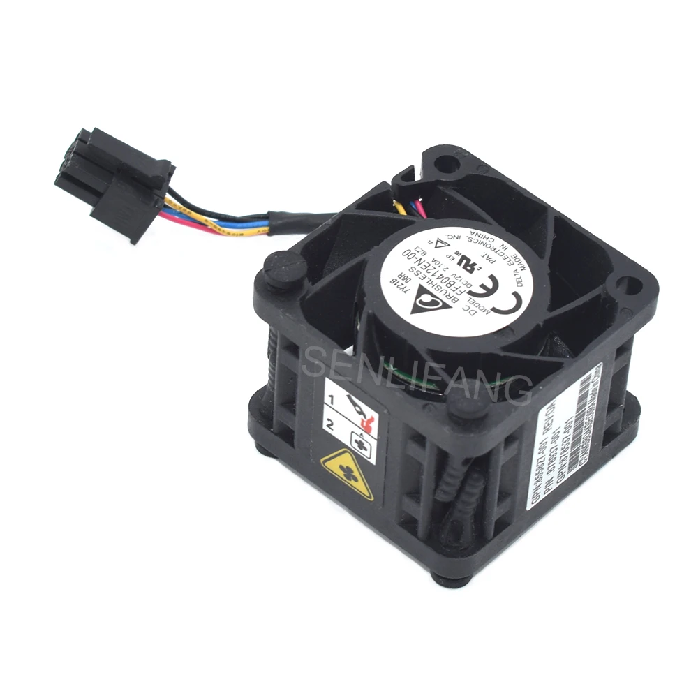 Ventilador de servidor para HP DL120 DL160 G10, enfriador cuadrado de 4CM, 40x40x28MM, DC12V, 2.10A, 855827-001, 878937-001, 878537-001 - imagen 3