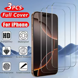Cristal templado iPhone Pro Max – Protector de pantalla HD 9H