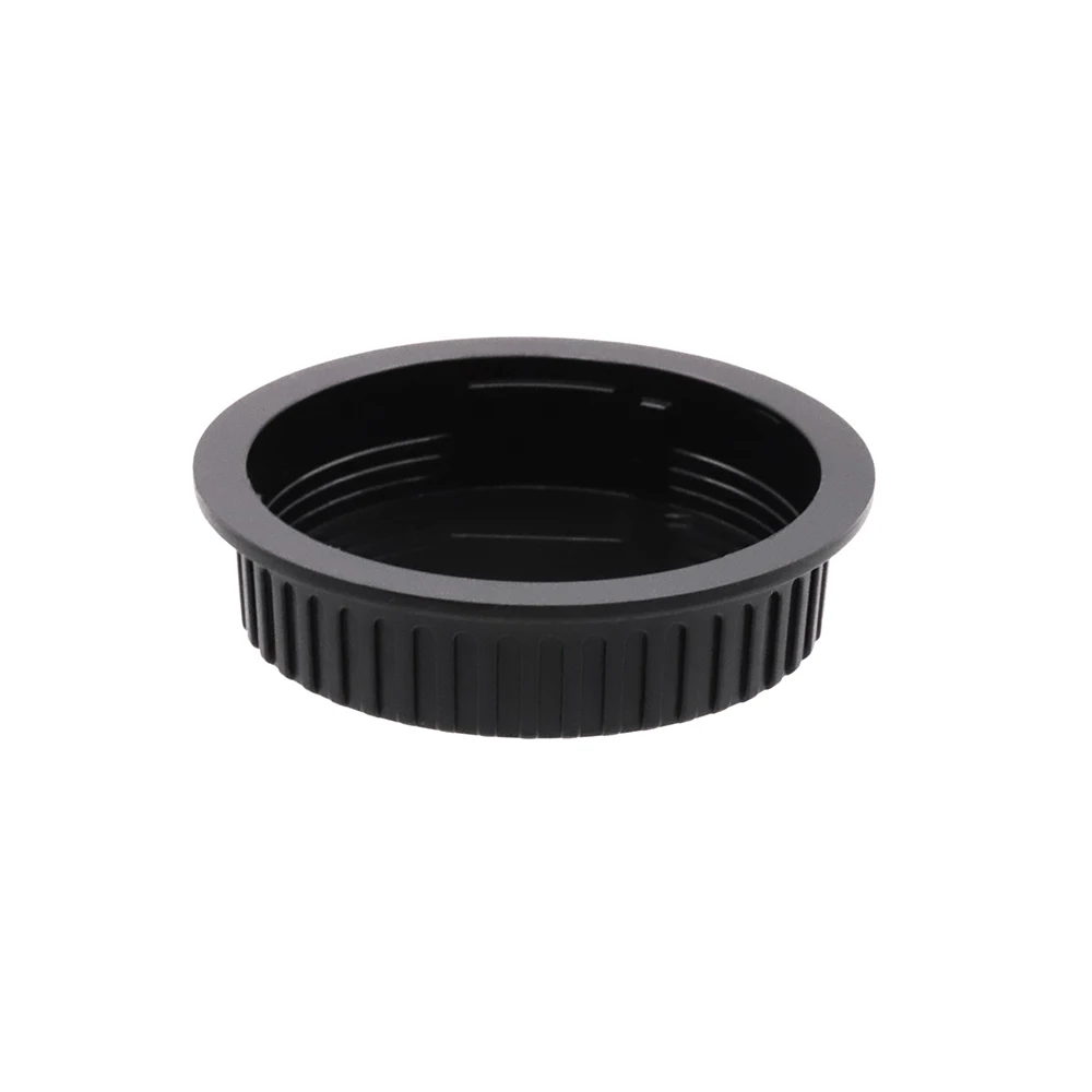 Para Canon EOS EF / EF-S Tapa trasera de lente o tapa del cuerpo de la cámara o juego de tapas Tapa de lente negra de plástico Sin logotipo para 5D 6D 90D, etc. - imagen 3