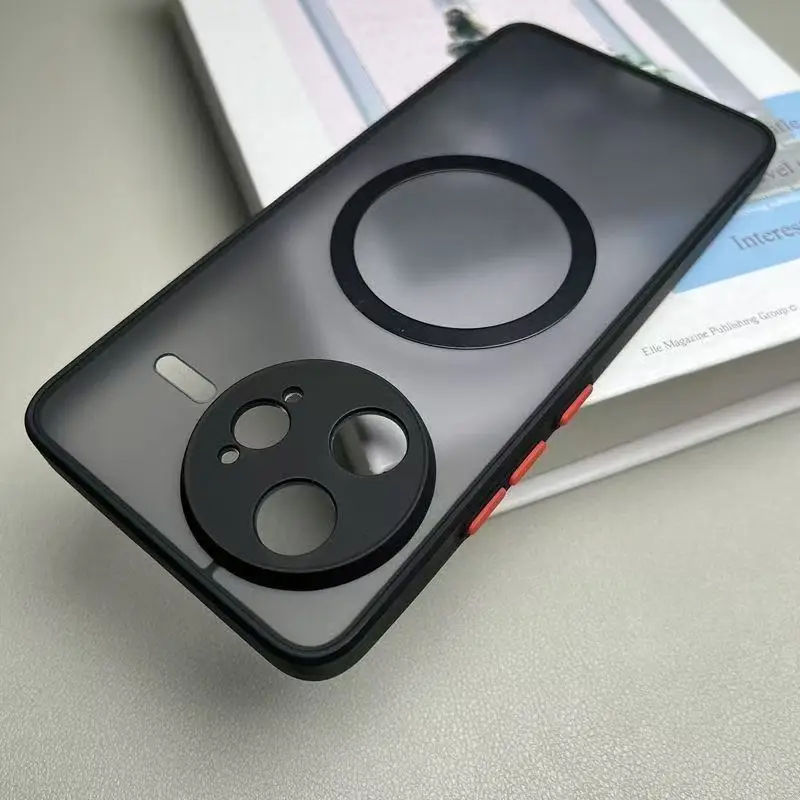 Para Xiaomi POCO F7 F6 F5 Pro funda dura de PC mate funda protectora trasera magnética para Xiaomi POCO F7 Ultra F7Pro carcasa de teléfono