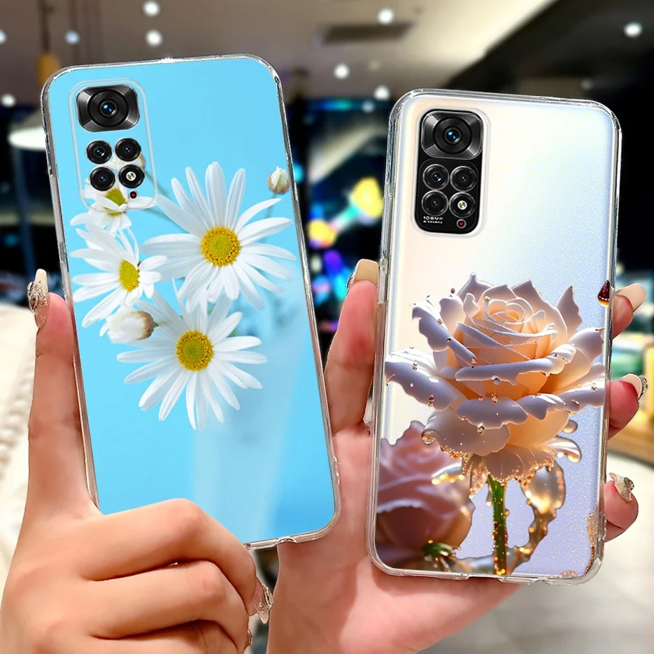 Para Xiaomi Redmi Note 11 4G funda Note 11S Cool Fashion funda pintada funda de silicona suave para Xiaomi Redmi Note 11 Pro Plus Fundas - imagen 4