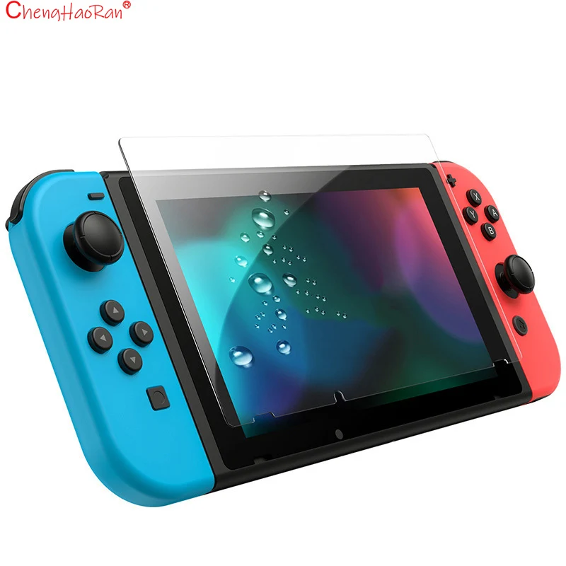 Paquete de 1/2 para consola de juegos NS Switch 2, juego de protectores de pantalla de vidrio templado, película de acero con filtro de luz azul antihuellas - imagen 4