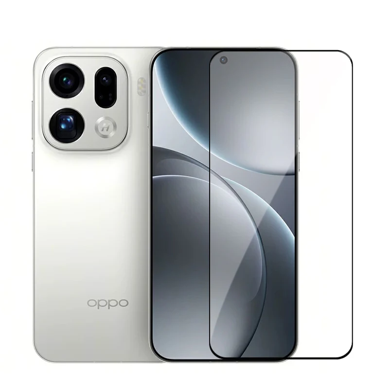 Cubierta completa de vidrio para OPPO Find X9 Pro, vidrio templado OPPO Find X9 Pro, Protector de pantalla HD, película protectora para teléfono OPPO Find X9 Pro - imagen 4