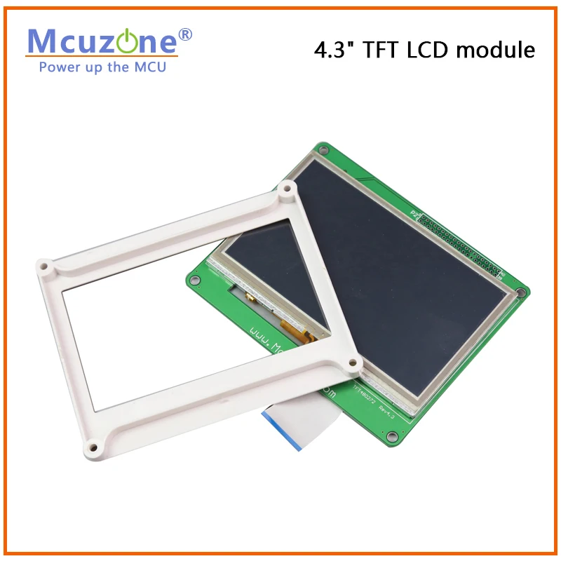 LCD TFT de 4,3" 480272   Resolución con pantalla táctil, para ARM9 N 329205 U1DN N32926U1DN AT91SAM9261 AT91SAM9263 AM1808 IMX283 - imagen 3