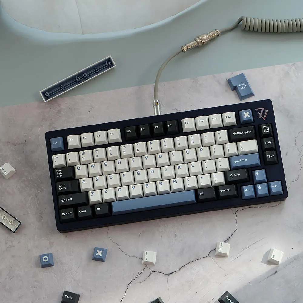 171 teclas GMK Arctic Keycaps ABS doble disparo Keycap Cherry perfil GMK Clone Caps para MX Switch Teclado mecánico para jugar Oficina