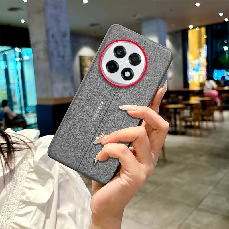 Simple Style Case For Oneplus 13 13R ACE5 Pro High-quality Leather Shockproof Protection Phone Back Cover For Oneplus ACE5 Pro - imagen 2