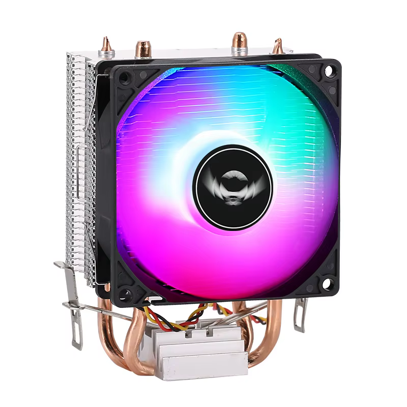 Disipador CPU QiuzAim LGA2011-3 Doble Heat Pipe PWM - imagen 4