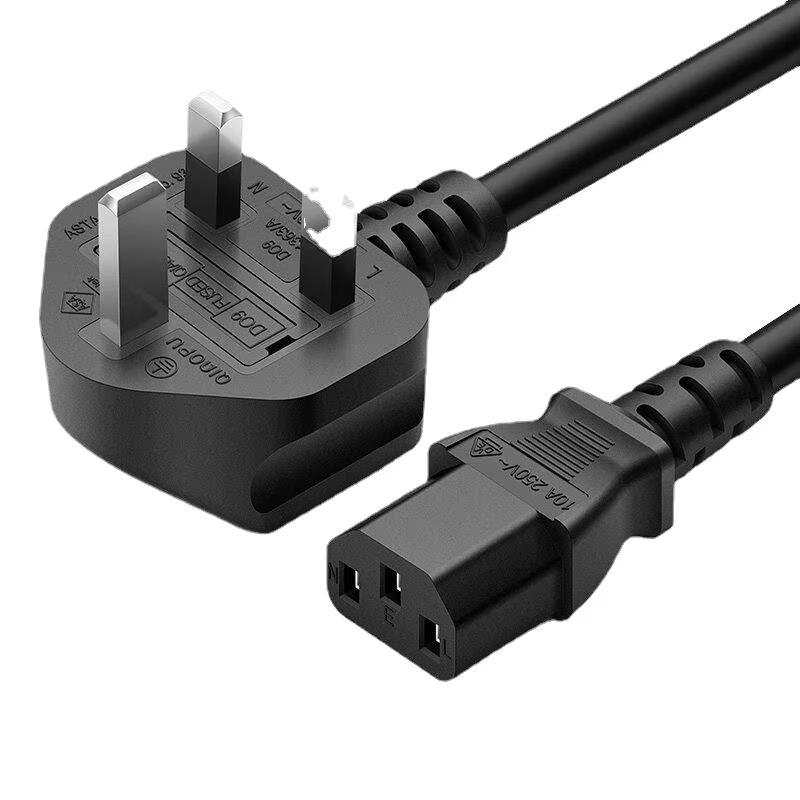 Cable alimentación tipo G C13 extensión PC Monitor TV - imagen 4