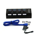 4 Port Black With EU