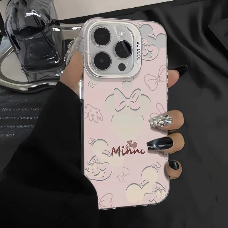 Funda de teléfono Minnies Mickeys rosa y blanco para Infinix Hot Note Zero 50 40 30 30i 20s 12 12i 11 Smart 9 8 7 6 5 Pro 4G 5G - imagen 4