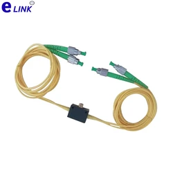 Atenuador de Fibra Óptica Ajustable SC/LC Monomodo 0-60 dB