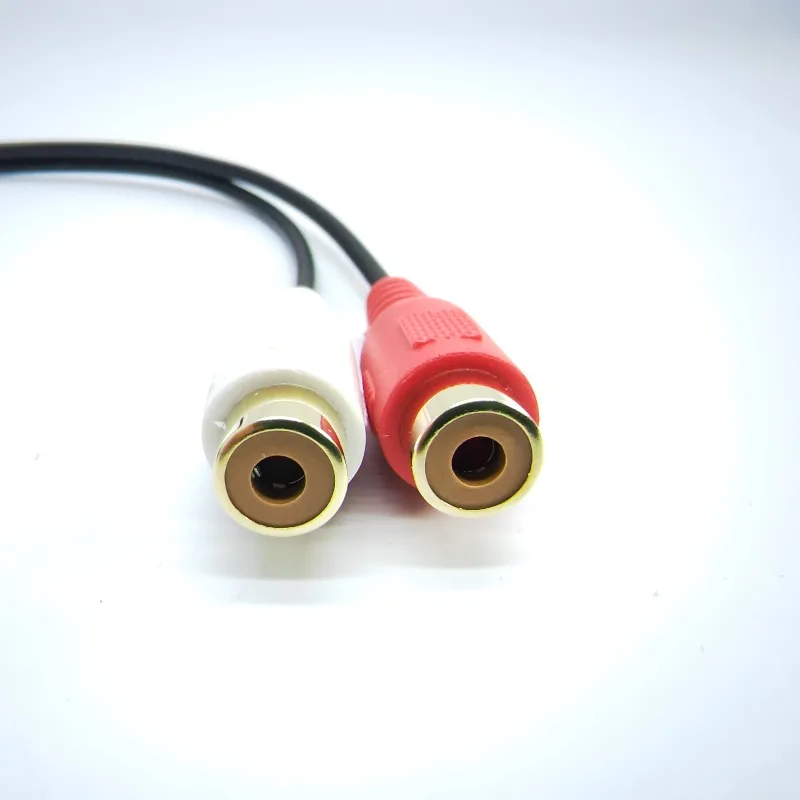 Adaptador 3.5mm Hembra a RCA – Cable Divisor Corto - imagen 5