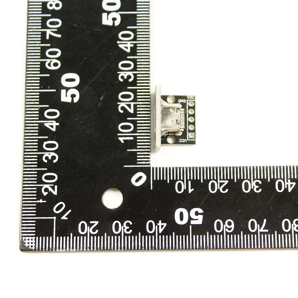Tipo C con placa fija, doble cara, inserción hacia adelante y hacia atrás, USB C 3,1, cabeza hembra, placa de prueba, placa PCB, base de soldadura - imagen 5