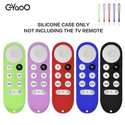 Funda de silicona antigolpes para mando de Google TV luminiscente