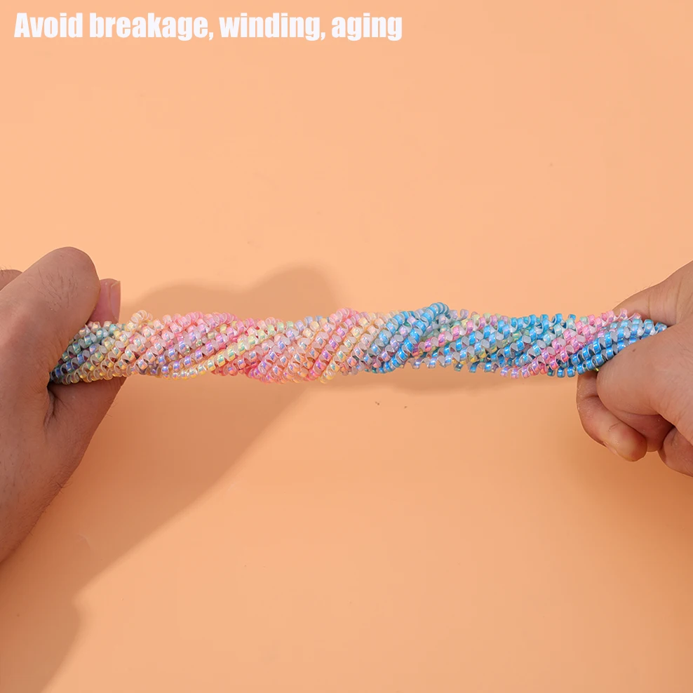 Protector universal para Cable de carga USB tipo C, cubierta protectora para Cable de datos, enrollador en espiral colorido, 1,6 M - imagen 4