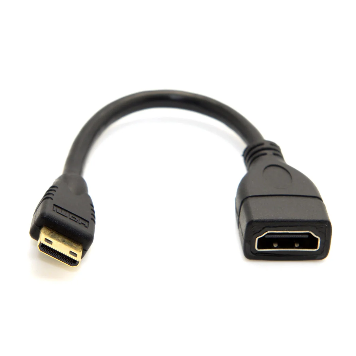 Mini HDMI de 15cm hacia arriba hacia abajo hacia la derecha y hacia la izquierda, compatible con HDMI, Cable macho a hembra para portátil, PC, cámara, MP3 /4, adaptador de ángulo HDMI - imagen 3
