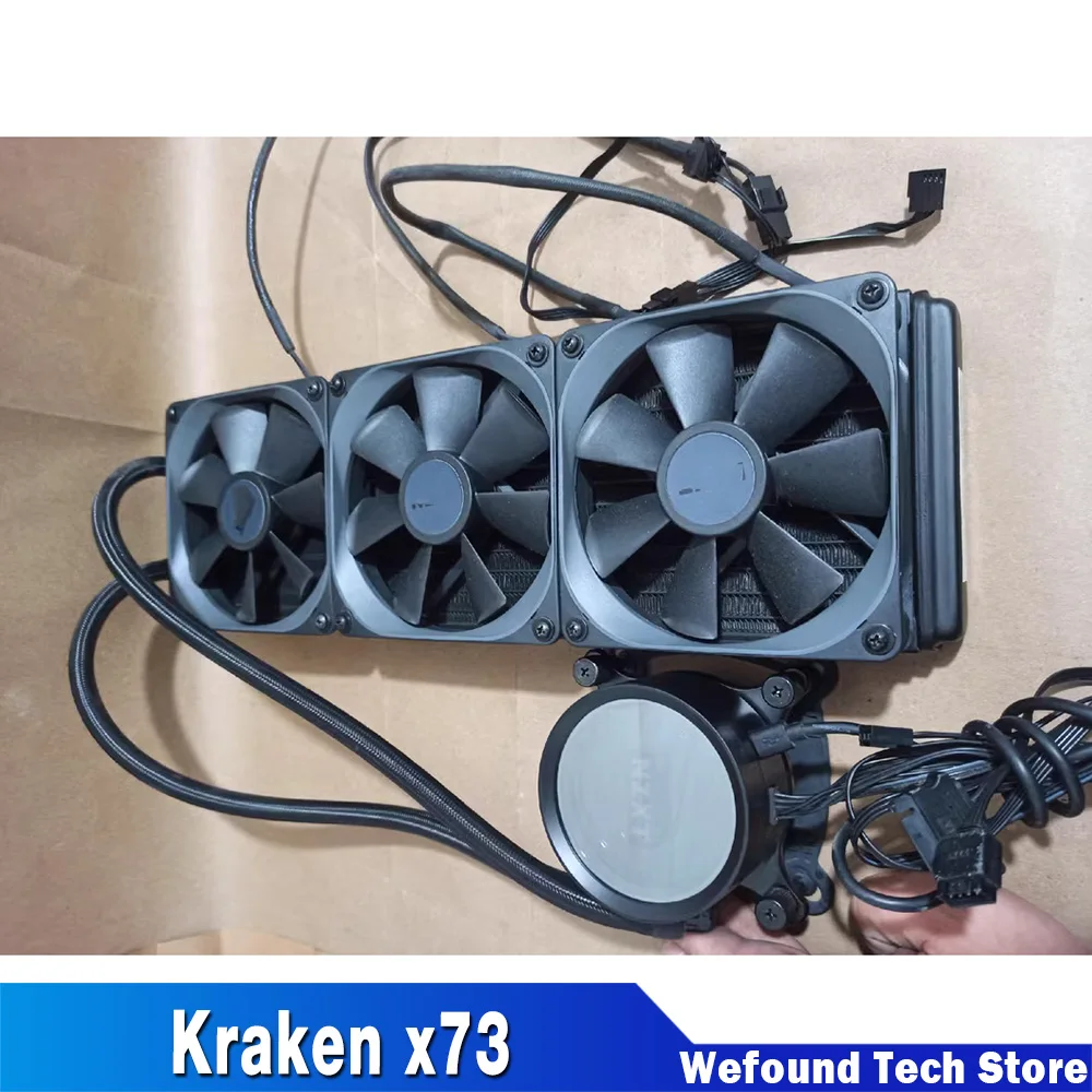 Para NZXT KRAKEN x' 73 360 CPU de escritorio radiador refrigerado por agua pantalla Digital LCD cabeza Kraken x73 - imagen 2