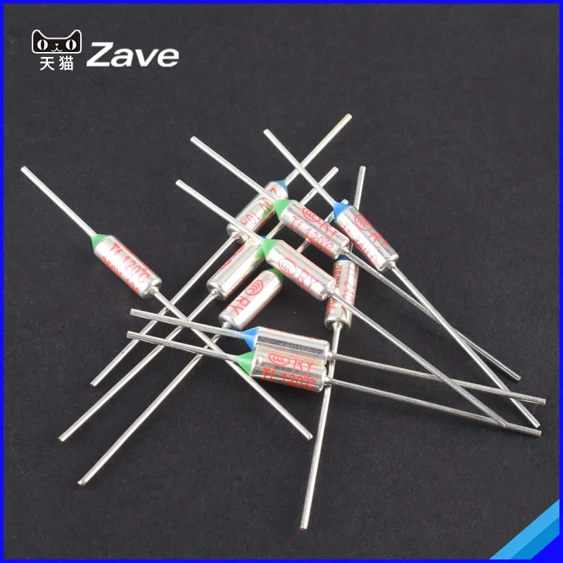 Fusible térmico Tf, temperatura de 10 piezas, RY 10A, 250V, 72C, 85C, 95C, 110C, 121C, 130C, 157C, 165C, 172C, 185C, 192C, 200C, 220C, 240C, 280C, 300C - imagen 3
