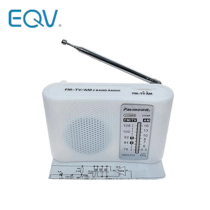 Kit de Radio estéreo CF210SP AM/FM, juego de ensamblaje electrónico DIY para estudiantes, envío directo de julio, laboratorio DIY