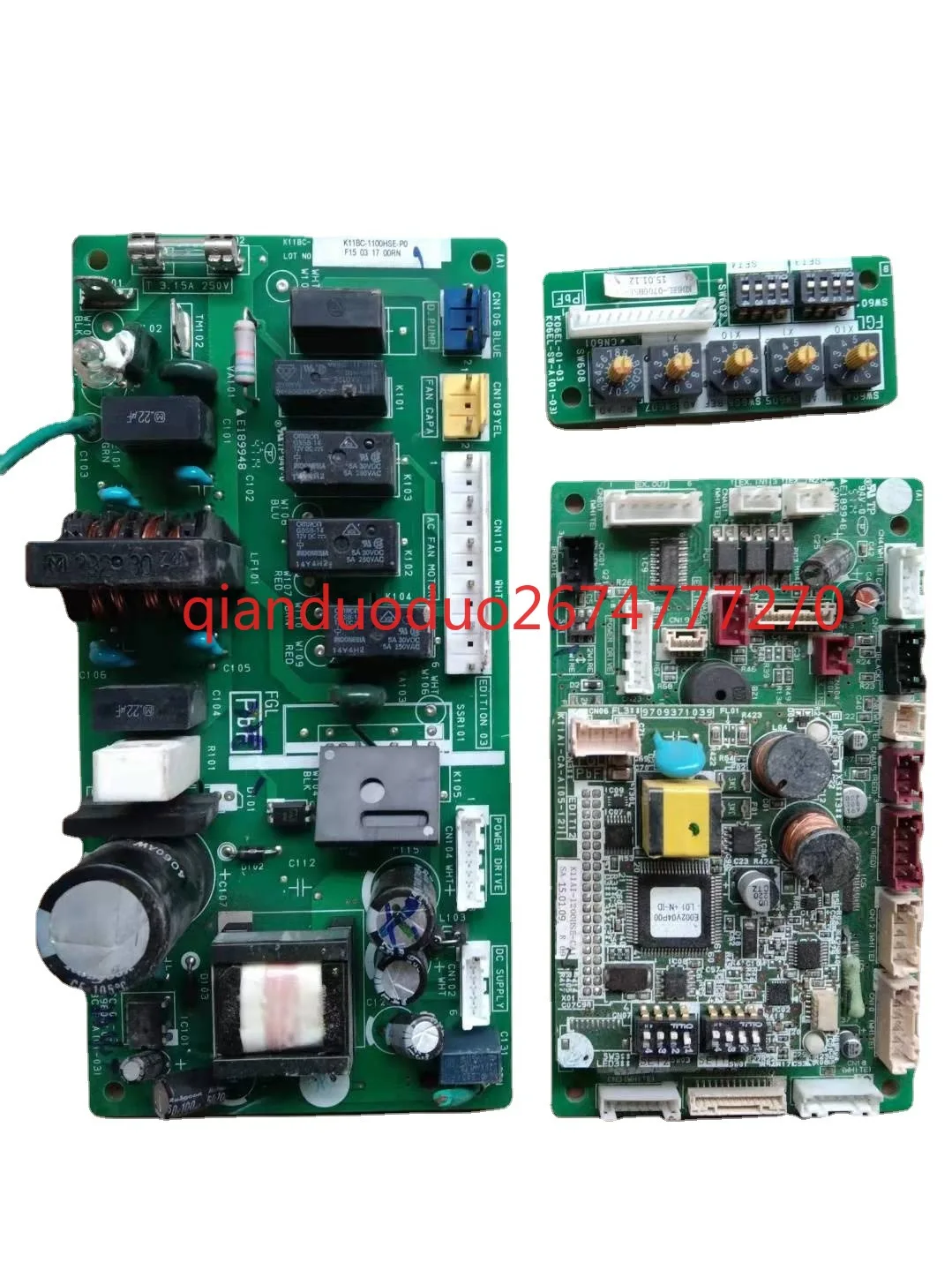 Adecuado para la placa principal del inversor del aire acondicionado central Fujitsu K07BB-C-A (01-08) placa de ordenador AJQ335LALH - imagen 5
