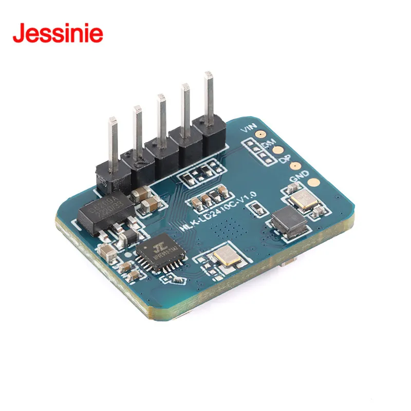 10 uds/1 unidad LD2410C 24Ghz Sensor de presencia humana HLK-LD2410C módulo de Radar de onda milimétrica detección de movimiento de latido del corazón sin contacto - imagen 4