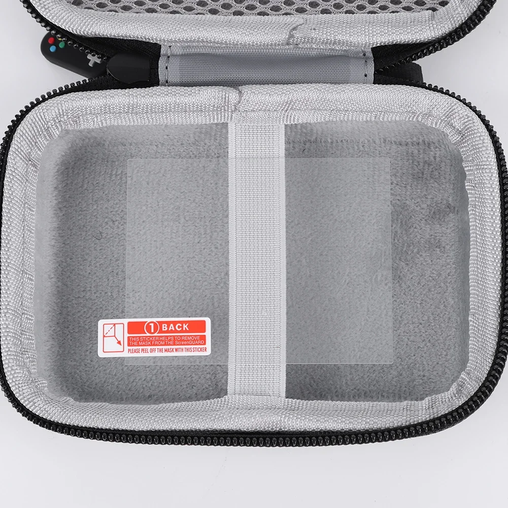 Estuche de transporte duro, bolsa de protección a prueba de golpes, Protector de pantalla de vidrio templado antiarañazos para consola de juegos portátil Trimui Brick - imagen 5