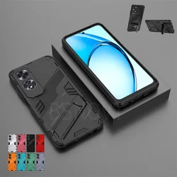 Funda OPPO A60 – Antichoque PC Protector de Lente Soporte Trasero