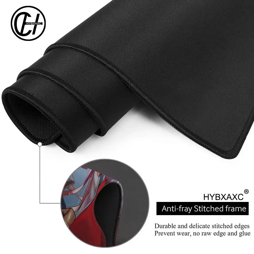 1 alfombrilla de ratón Honkai Star Rail Blade pequeña LockEdge para jugadores, alfombrilla de escritorio para ordenador, juegos de goma antideslizantes rectangulares de 45x40cm - imagen 4