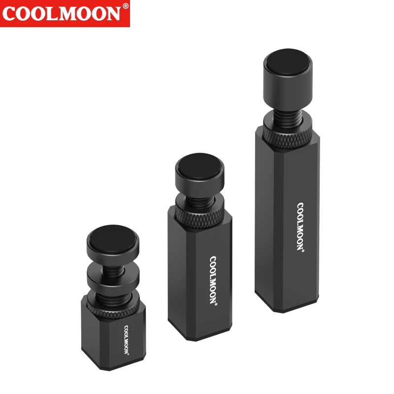 COOLMOON-soporte para tarjeta gráfica en espiral, Base magnética antideslizante para chasis ATX/M-ATX/ITX - imagen 4