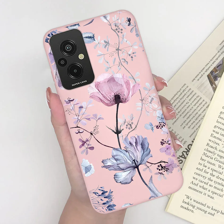 Funda de teléfono para Xiaomi Redmi 11 Prime 4G, cubierta de silicona a prueba de golpes, astronauta espacial, gato, flor, 11 Prime - imagen 5