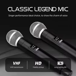 Debra Sistema de Micrófono Inalámbrico HD para Karaoke
