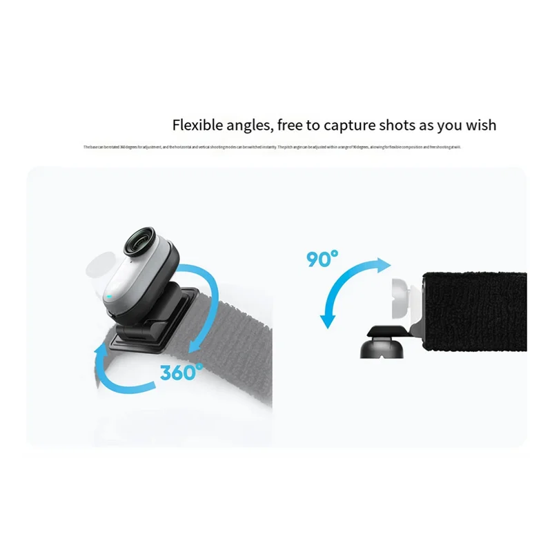 BTLIFE-para Insta360 GO 3/GO 3S soporte pivotante para diadema para accesorios Insta 360 GO3S/GO3 - imagen 3