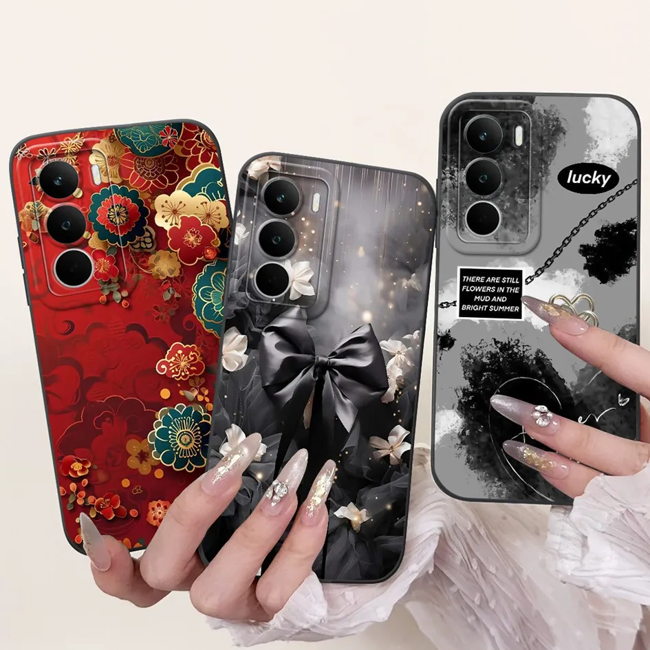 OPPO Realme C71 Funda Silicona TPU Flor Espacio Caramelo Antigolpes - imagen 4