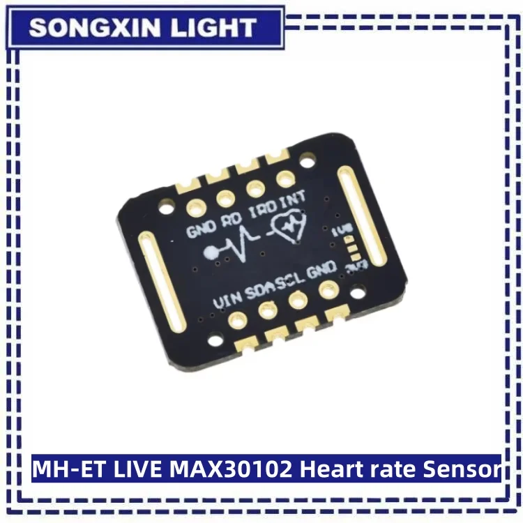 SAMIROB MH-ET LIVE MAX30102 Módulo Sensor de frecuencia cardíaca detección de pulsos prueba de concentración de oxígeno en sangre para Arduino potencia ultrabaja - imagen 3