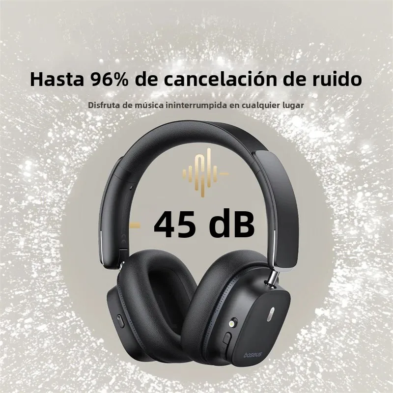 Baseus ANC auriculares inalámbricos de alta resolución LDAC auriculares Bluetooth 5,4 BISA Pro Audio espacial 50mm controlador auriculares aéreos Bowie 30Max - imagen 2