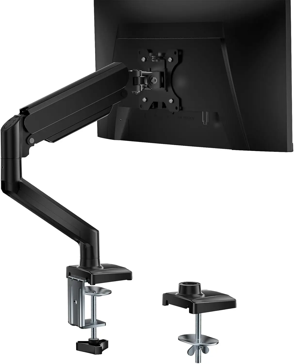 Resorte de Gas G12, sujeción de escritorio de movimiento completo, soporte para Monitor LCD LED de 17-32 pulgadas, carga de brazo de 2-10kg