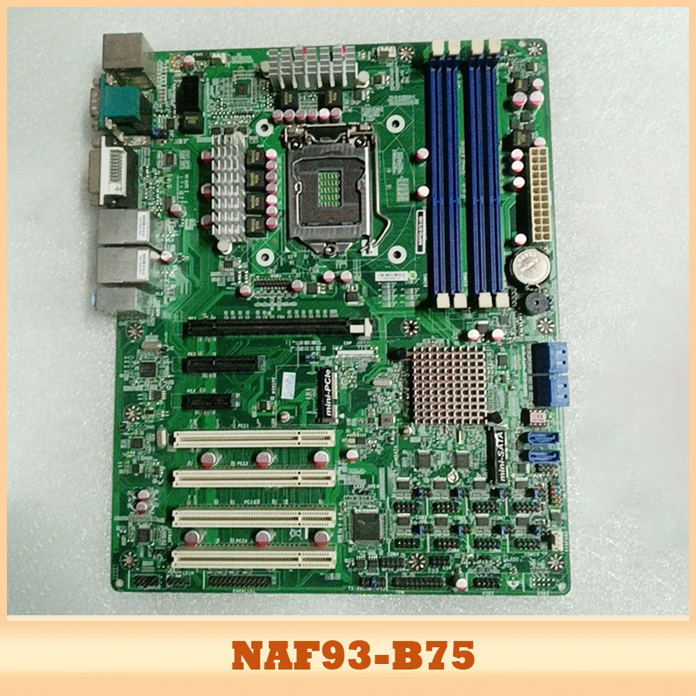 Placa base de control industrial Puerto de red dual NAF93-B75