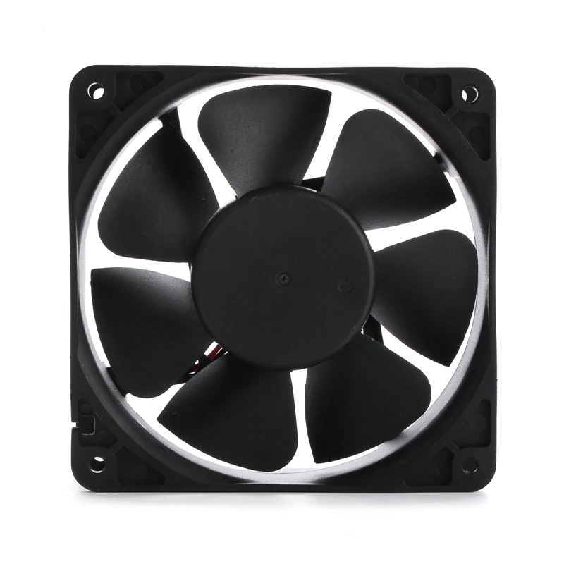 1 Uds SXDOOL 120mm 12CM 12038 ventilador de refrigeración 120X120X38mm ventilador de cubierta de computadora 12V 24V enfriador de refrigeración de doble manga de bola - imagen 3