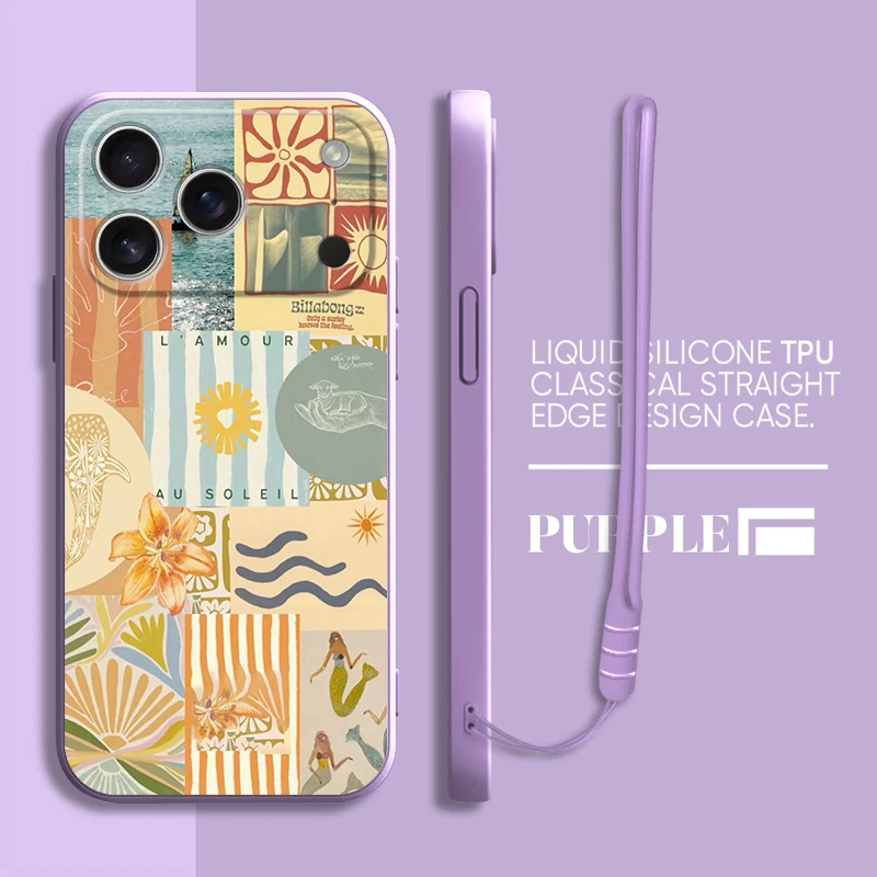 Funda blanda Marinc Life Crabs Lobsters para Apple iPhone 16 14 15 Plus 11 12 13 Pro Max XS 16e XR 7 8 17 Air - imagen 5