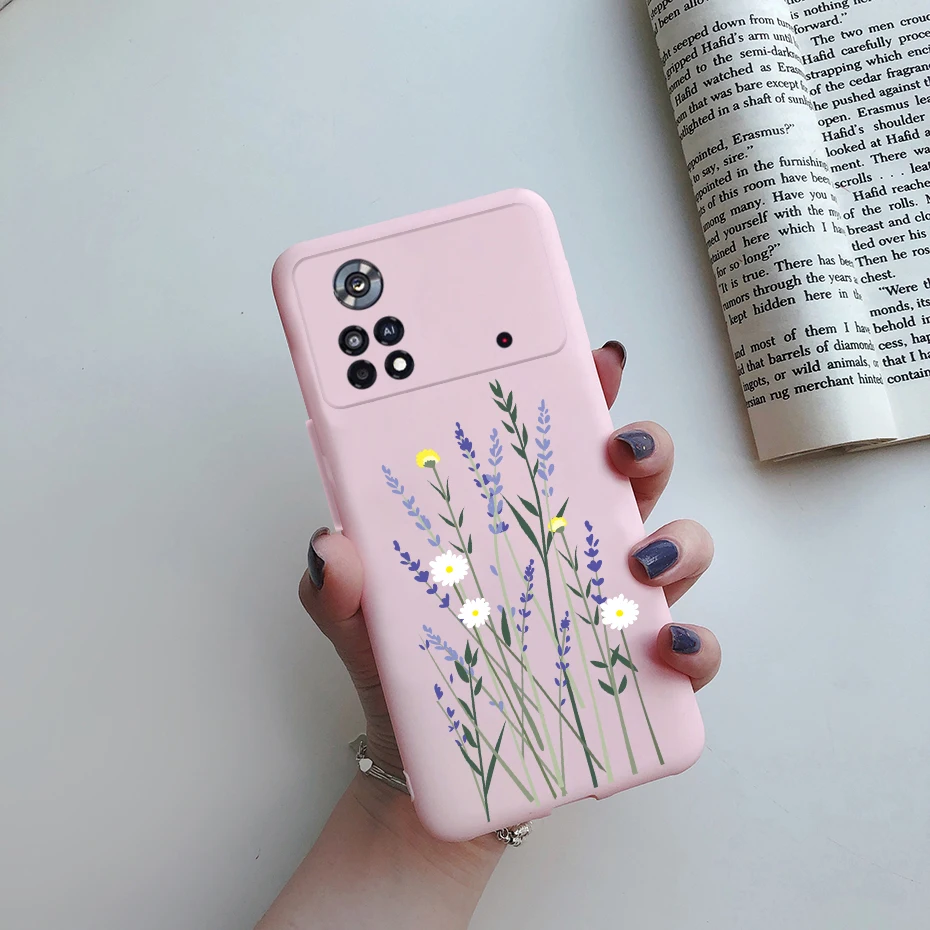 Funda de TPU suave para Xiaomi Poco M4 Pro 4G, carcasa con dibujos de animales pintados, 2022 - imagen 5
