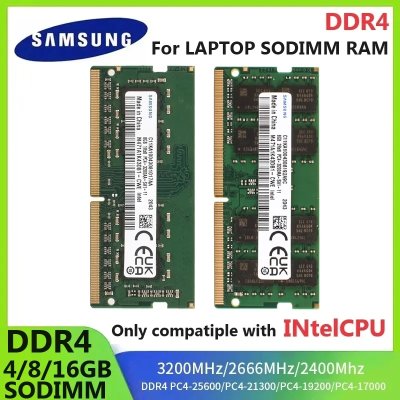 Samsung DDR4 SODIMM RAM para Portátil DDR4 SODIMM RAM para Portátil - imagen 2