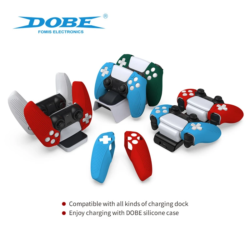 Controladores de juegos de diferentes colores