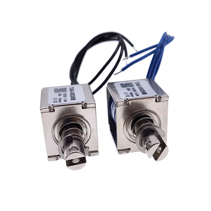 Electroimán Lineal 20N – Carrera 10mm 12V/24V Pull Push - imagen 5