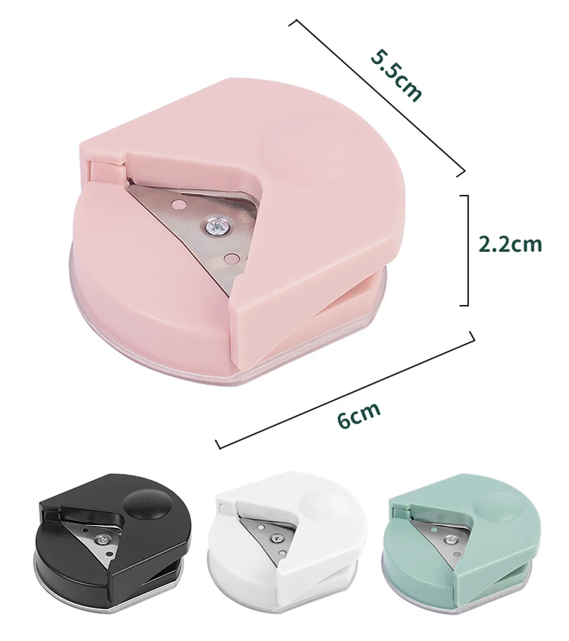 Mini cortador de relleno portátil R4, corte fácil de ángulos rectos en esquinas redondas para papel/FILM/tarjeta/foto, cortador de papel que ahorra trabajo - imagen 5